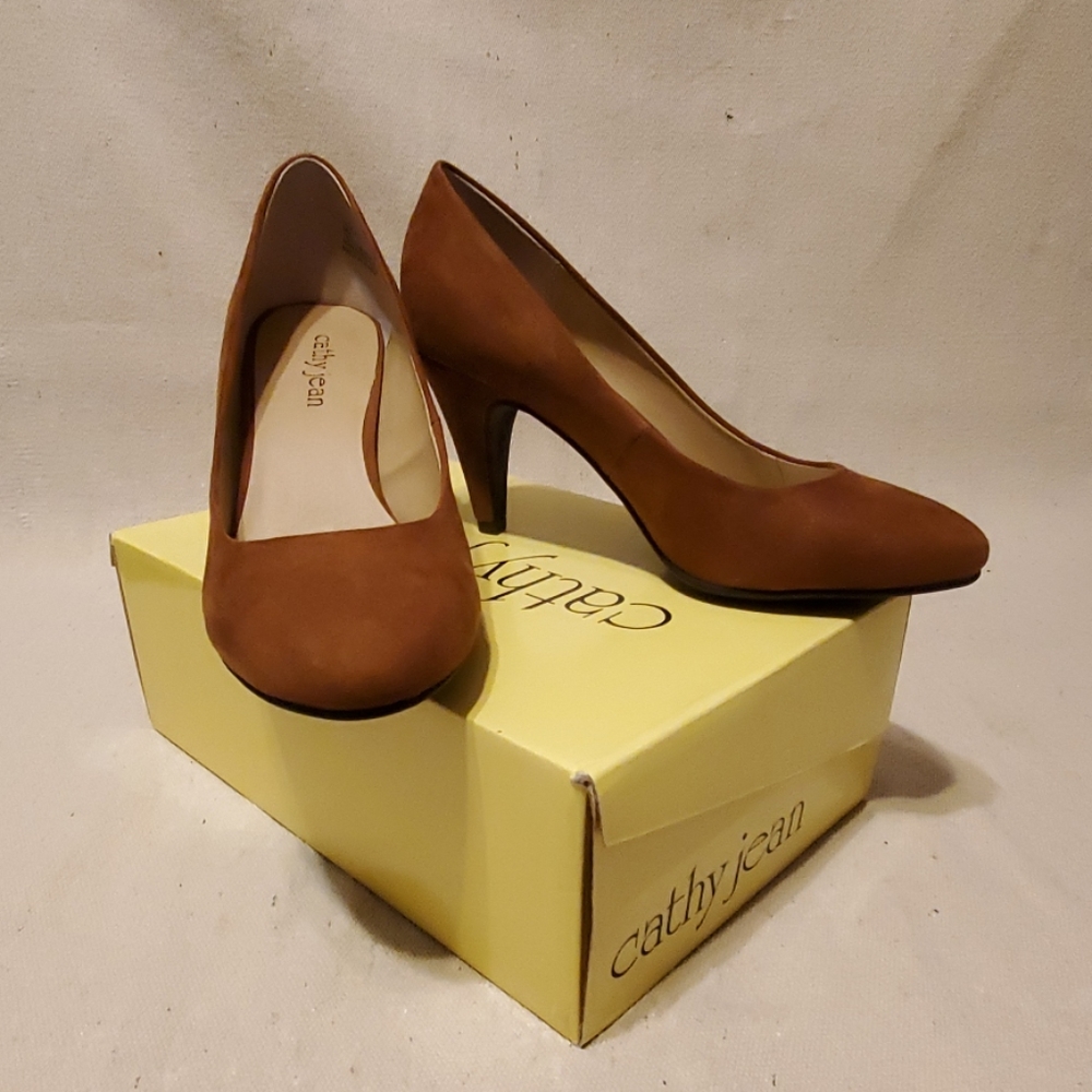 Cathy Jean Suede Heels